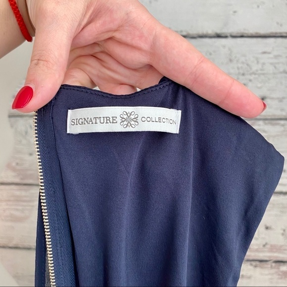 Signature Collection Zip-Back Double-Layer dress - Picture 7 of 8